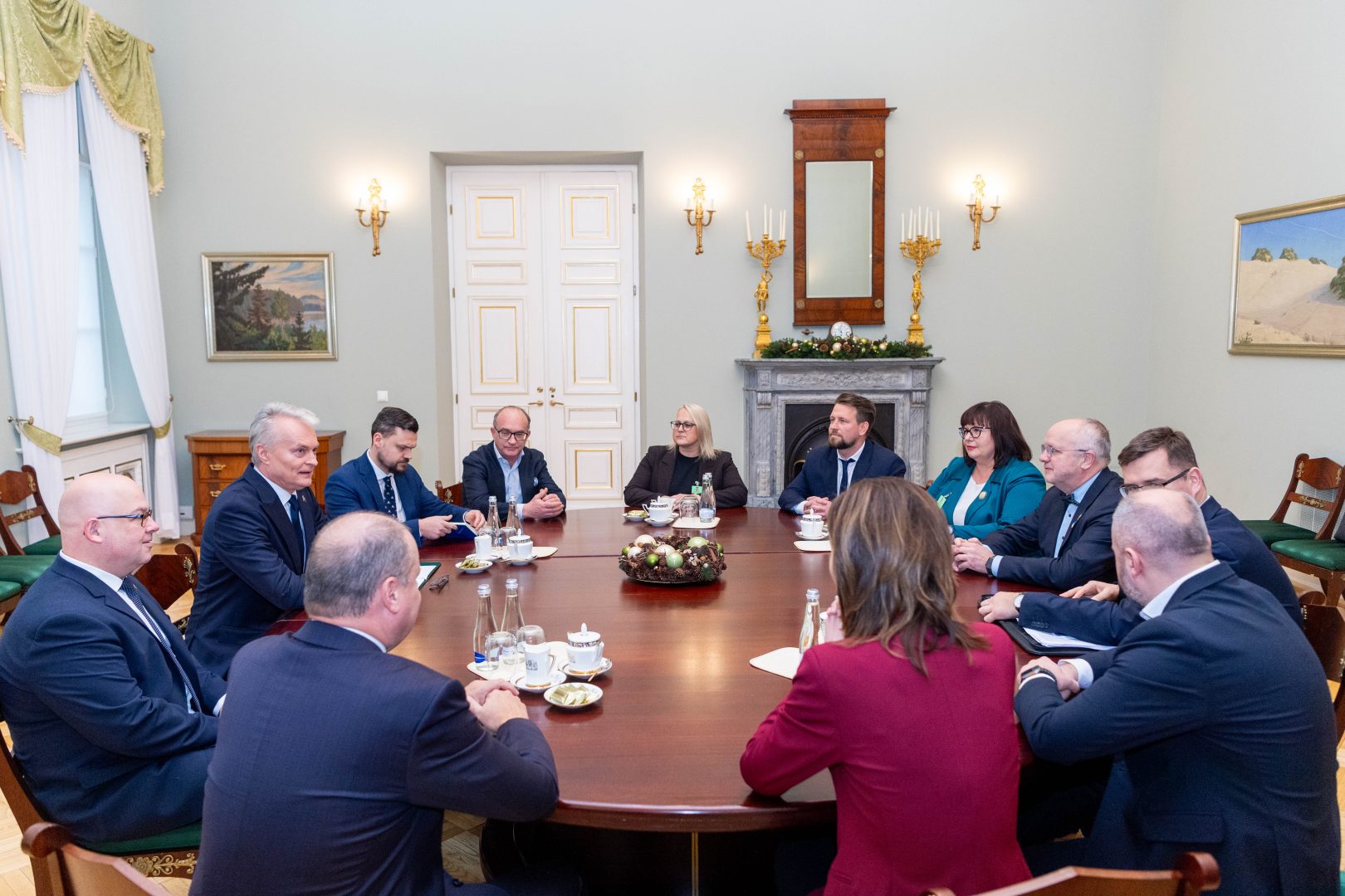 Lietuvos Respublikos Prezidento kanceliarijos nuotraukos/ Robertas Dačkus