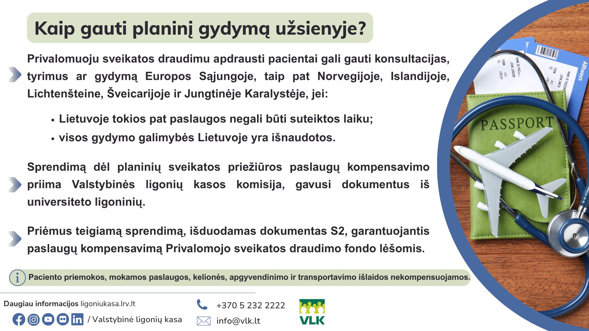 Kaip gauti planinį gydymą užsienyje VLK infografikas.png
